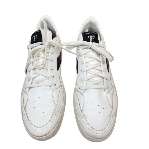 Thousand Fell Mens Court Low Top Breathable Lace Up Sneakers 11 MSRP $159 - Picture 5 of 11